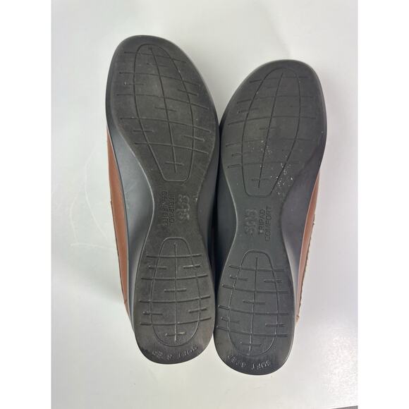 SAS Tripad Comfort Soft Step Leather Roamer Shoes Chestnut Brown Size 10 - Picture 15 of 16